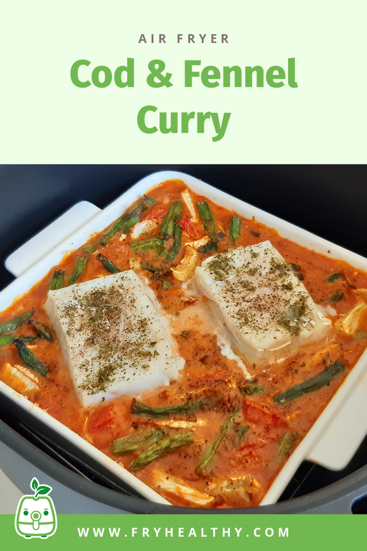Cod & Fennel Curry Air Fryer Dish Pinterest